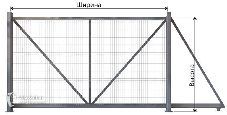 Заграждения 3 буквы. Откатные ворота с 3д сеткой чертежи. Ворота откатные 3д сетка чертеж 6м. 3d каталог ГЛАВЗАБОР.