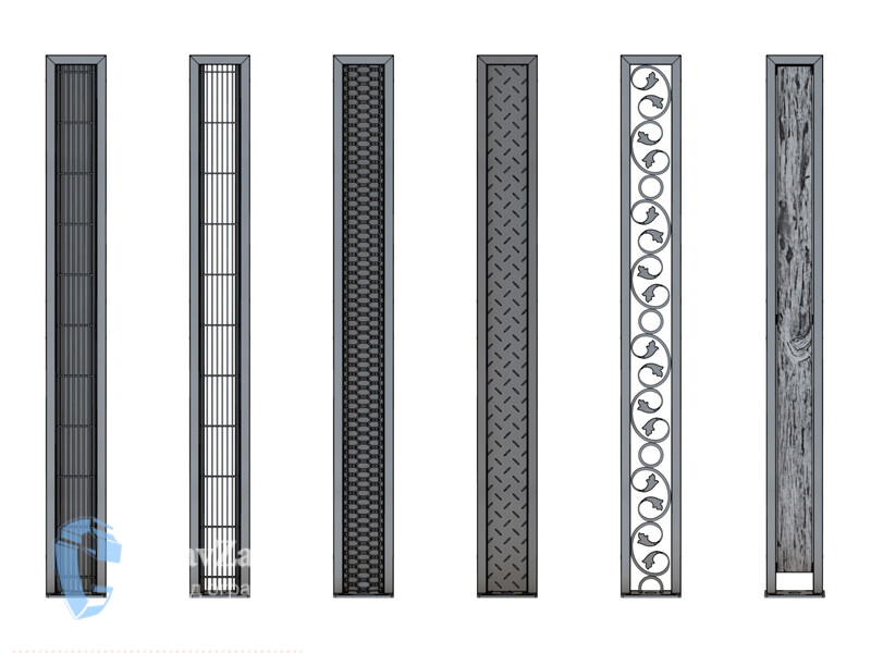 декоративные столбы