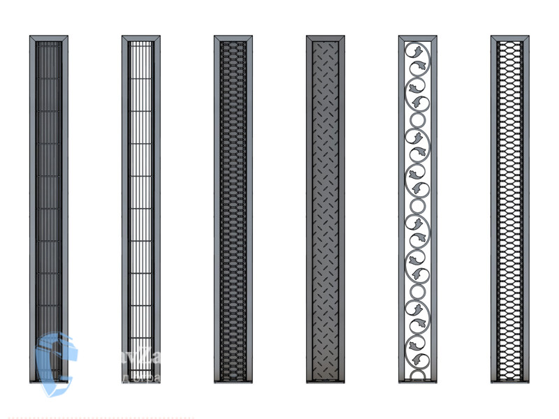 декоративные столбы